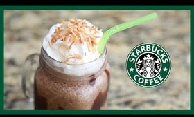 DIY Starbucks Mocha Coconut Frappuccino