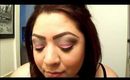 Pale pink & brown eyeshadow tutorial!