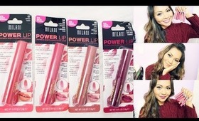 First Impression + Review: Milani Cosmetics Power Lip | TheMaryberryLive