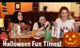 Painting Pumpkins with my Witches | Halloween 2019