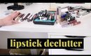 Declutter with Me: Lipstick Collection | heysabrinafaith