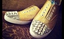 ♚ D.I.Y: Miu Miu Inspired Glitter & Bling Sneakers ♚