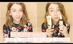 Beauty Haul • Kiehl's, Urban Decay, Burt's Bees & More!