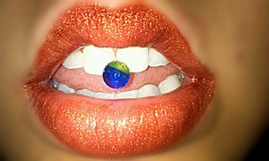 loved the color of this lip gloss. and added some glitter :)