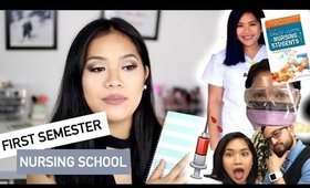 Update & How to Succeed in Your First Semester of Nursing School | makeupbyritz