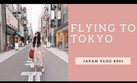 Flying to Tokyo! | Japan Vlog #001