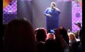 Shirma Rouse singing her heart out @ the GOLDWELL Color Zoom '14 Amsterdam