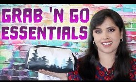 What's In My Grab And Go Emergency Bag | Makeup, Skincare, Bath and Body, Toiletries