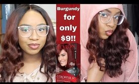 Color Revamp - Burgundy Hair for $9 | Tommie Marie