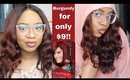 Color Revamp - Burgundy Hair for $9 | Tommie Marie