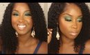 Watch me slay & get ready for brunch! | Featuring Evawig & Green Smoky Eye