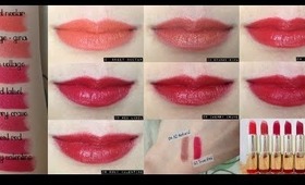 Milani COLORstatement Lipsticks Review & Swatches! ✦ Oranges & Reds