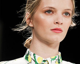 Carolina Herrera Makeup, New York Fashion Week S/S 2012