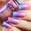 Holographic Gradient Nails