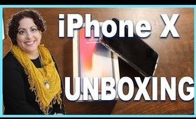 Apple iPhone X Unboxing! (Space Grey)
