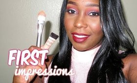 First Impressions + Full face tutorial & and wig try on