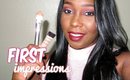 First Impressions + Full face tutorial & and wig try on
