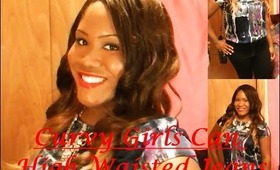 OOFTD - Curvy Girls Can Wear High Waisted Jeans Too!