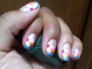 summer nails that i created