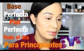 Principiantes: Base Perfecta, Piel Perfecta para todo el dia (aplicar Base correctamente)