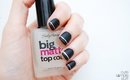 Sally Hansen´s Big Matte Top Coat Review + 2 designs using it | Monday Mani