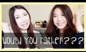 Would You Rather (Non-Beauty)... With Zen + Bloopers!  | Bethni