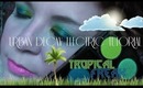 Tropical Freak Tutorial - UD Electric Palette