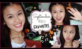 September Favorites! ♥  Makeup, Skincare & Music