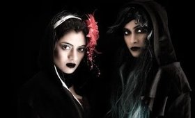 Halloween Special ✖ Behind the Scenes Photoshoot Fashion ✖  (Goth Photography Fashion Shoot)