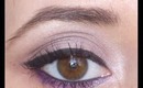 Sexy Daytime Makeup with a Pop of Purple