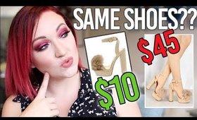 LOLASHOETIQUE EXPOSED! How to get Cute $45 Shoes for TEN BUCKS | SHOE HAUL