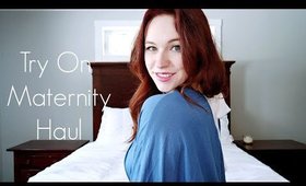 TRY ON HAUL - Pink Blush Maternity