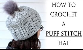 Crochet Easy Puff Stitch Hat