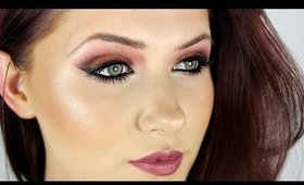 MAC Copper Sparkle Pigment & Deep Neutral Lips Tutorial ♥