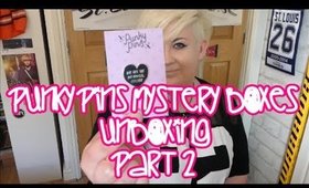 Punky Pins Mystery Boxes Unboxing - Part 2