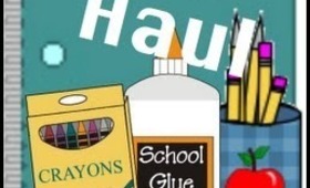 School Supplies Haul