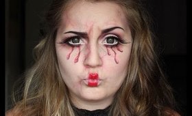Infected Creepy Doll Makeup by EpicMe