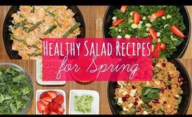 Healthy Salad Recipes for Spring!