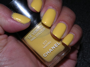 Thank you Beautylish for choosing me as your winner for the Chanel Mimosa polish.