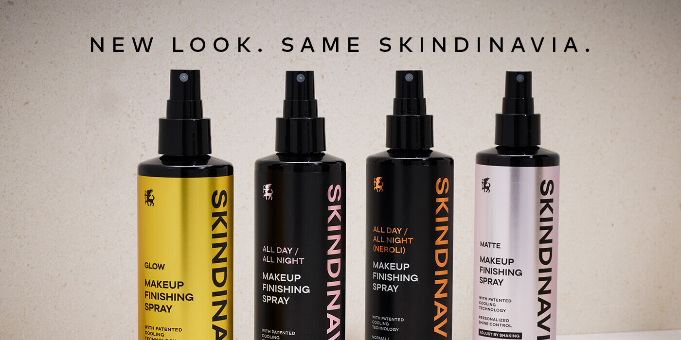 Skindinavia’s finishing sprays just got a refresh, but what’s inside hasn’t changed: the same formulas you know, powered by patented cooling technology. Shop them now on Beautylish.com