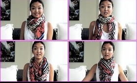 HOW TO: Tie A Scarf (5 Different Ways)
