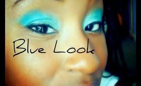 Blue ombre look! (quick video)