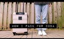 How I Pack My Carry-On for Cuba