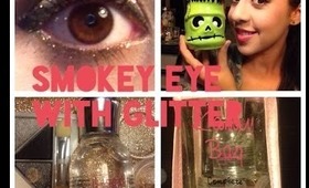 Smokey Eye with GLITTER