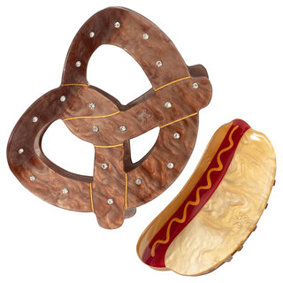 Frasier Sterling Summer Snacks Claw Clip Set