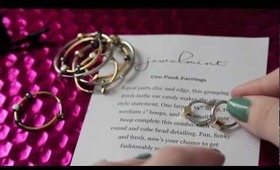 JewelMint  Geo Punk Earrings Review