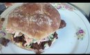 Pulled Pork Sandwich W/ Broccoli Slaw