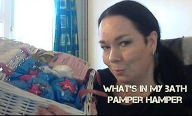 What's In My Bath Pamper Hamper