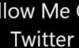 Follow Me On Twitter