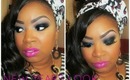 Black Glittah!!!!! 2012 NEW EVE YEARS PARTY MAKE UP  LOOK!!!
